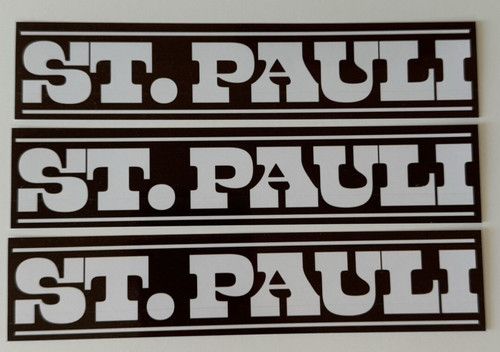 Sankt pauli aufkleber - pauli, sticker
