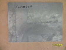 Alu Blech, Platte, Aluminium, Dicke 15mm, 395 x 280mm, gebraucht, Zuschnitt