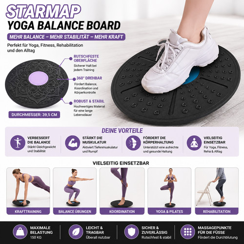 Balance board wobble - board,