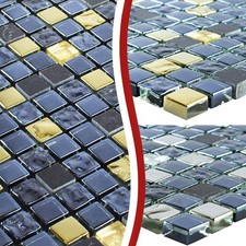 Glas naturstein mosaikfliese - naturstein,