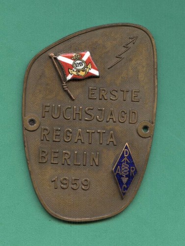 Plakette erste fuchsjagd - plakette,