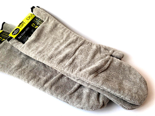 Happy pet groom - groom, gloves