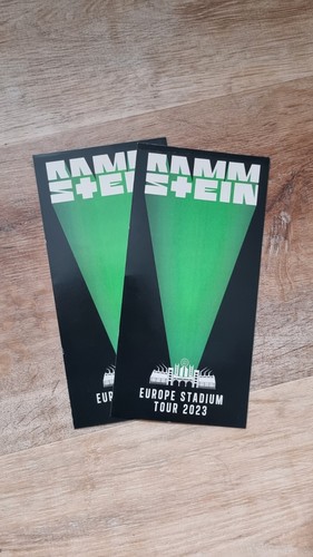 Tickets rammstein chorzów - tickets,