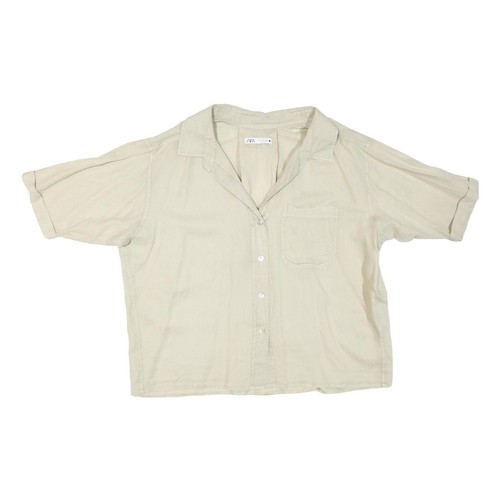 Zara damen creme basic - basic, shirt