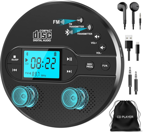Player tragbar bluetooth - cd,