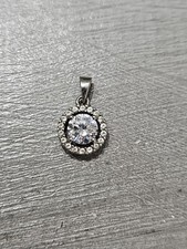 925 Sterling Silber klare