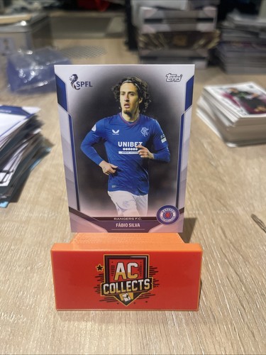 Fabio silva topps spfl - fabio, on