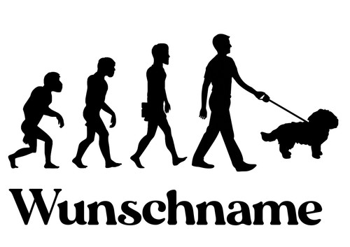 Evolution hund malteser - hund,