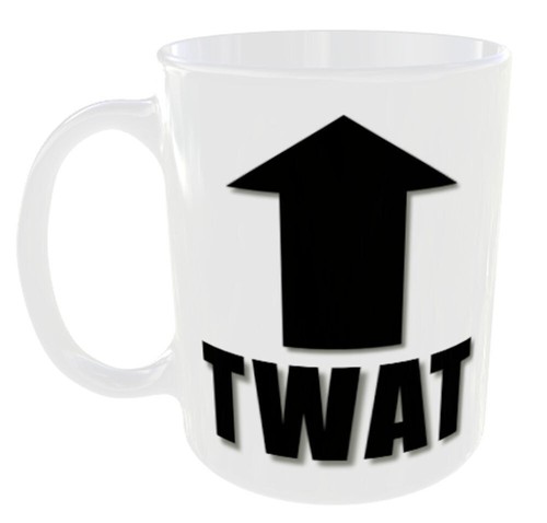 Twat tasse lustiger - twat, witz
