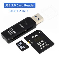 Kartenleser Stick USB 3.0 Card Reader Micro SD XC PC Kartenlesegerät Adapter
