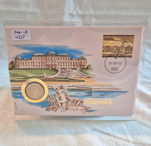 österreich numisbrief mit - Österreich,