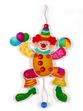 Holzspielzeug Hampelmann Clown