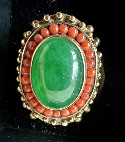 925 karat gelbgold - 18,