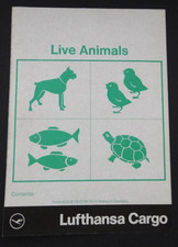 Gepäck-Aufkleber Lufthansa