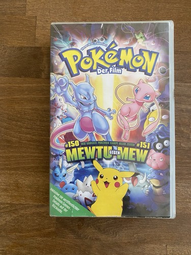 Pokemon mewtu gegen mew vhs - pokemon,