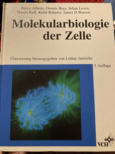 Molekularbiologie der zelle - der,