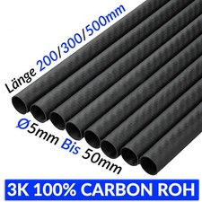 Carbon Rohr Ø5mm Bis 50mm /