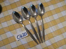 Empire Pacific Plus Vintage 18/8 Edelstahl Dessertlöffel x 4