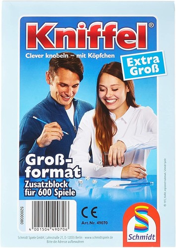 Schmidt spiele 49070 kniffel - 49070,