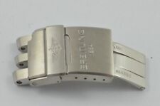 BREITLING PILOT ARMBAND FALTSCHLIESSE 20MM DEPLOYMENT CLASP MATT BLACKBIRD