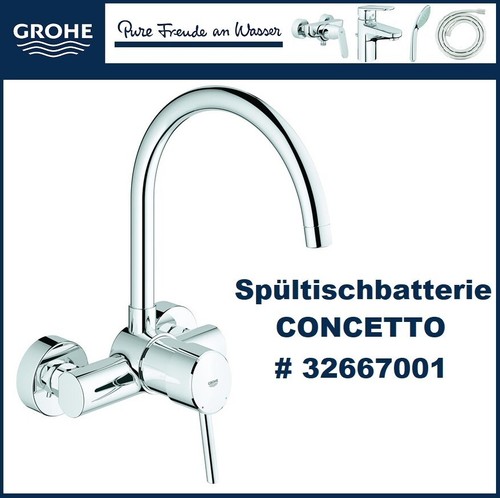 Grohe armatur 32667001 einhand - grohe,