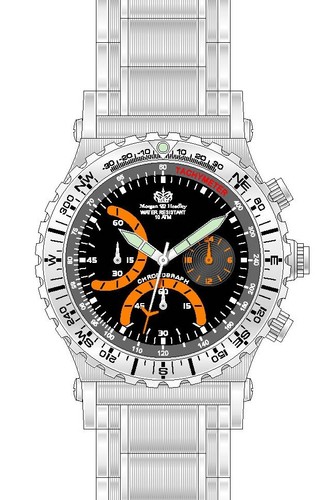 Sportlicher chronograph - sportlicher,