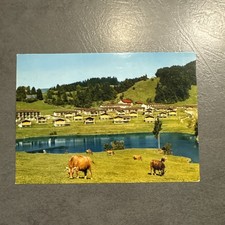 Postkarte Feriendorf Eibelesmühle Bei Oberstaufen, bayrisches Allgäu 1978 AK 275