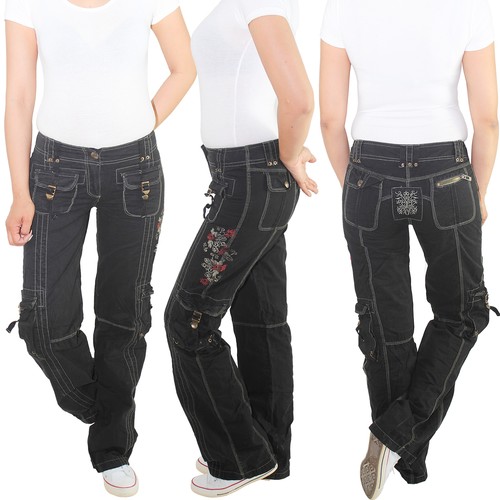 Damen cargohose baggy - damen,