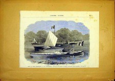 Original alter antiker Druck