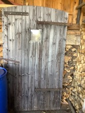 alte Tür Schuppen Stall Holz Deko, Aufarbeiten