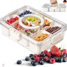 Snackbox mit 8 Fächern und
