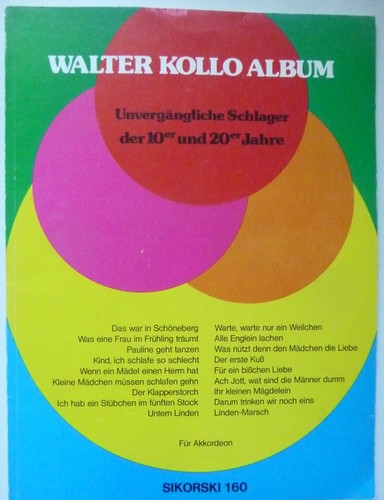 Noten für akkordeon - für, walter
