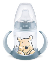 NUK Trinklernflasche First Choice+ Disney Winnie Puuh blau 6-18 Monate 150ml