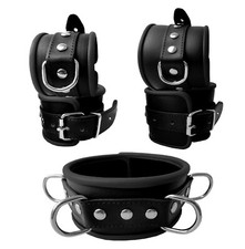 BDSM Leder Bondage Set