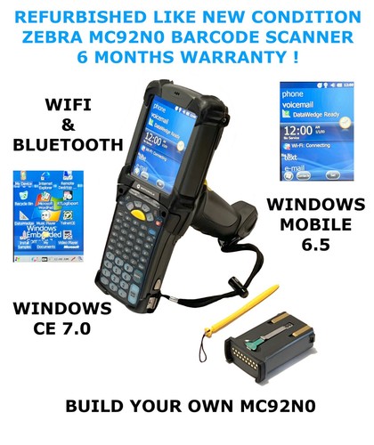 Zebra mc92n0 mc9200 barcode - mc9200,