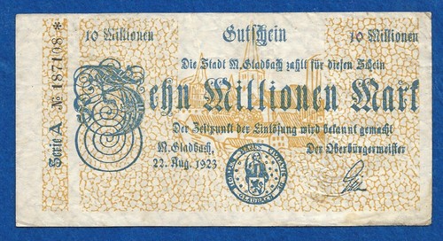 151 notgeld stadt m - stadt,