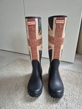 Hunter Gummistiefel Union Jack Gr. 39 NEU