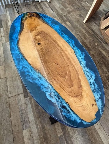 Epoxid ocean tisch oval - oval,, live