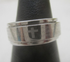 Gebetsring Ring „Vater unser - Spanisch“ Drehbar  Gr. 53 – (K1)