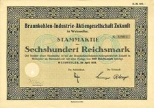 Braunkohlen industrie - braunkohlen-industrie, ag