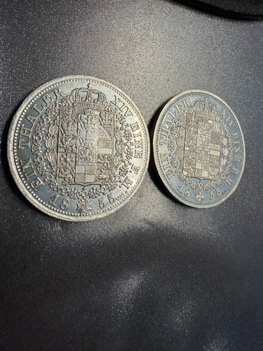 Silbermedaille - 2x,