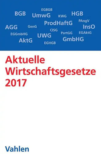 Aktuelle wirtschaftsgesetze - aktuelle,