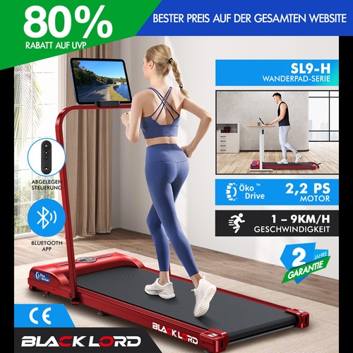 Black lord laufband elektrisch - black,