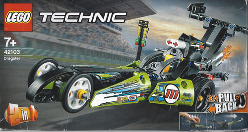 Lego technic dragster - lego, technic: