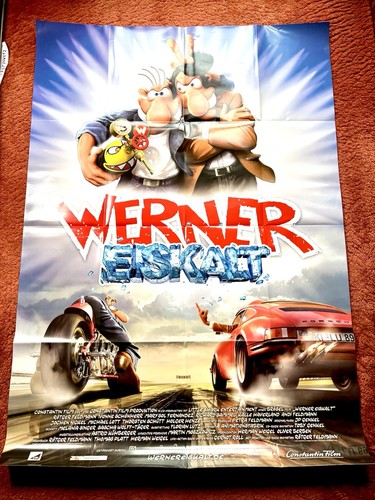 Werner eiskalt kinoplakat - werner,