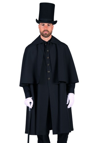 Kostüm kutschermantel schwarz - kostüm,