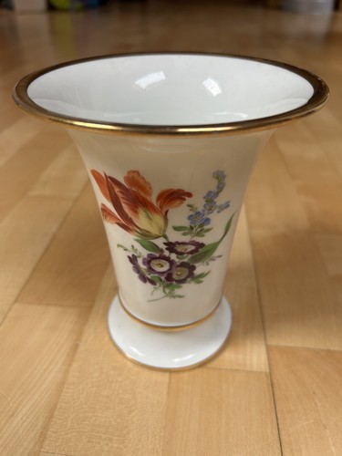 Meissen vase 16cm trichterform - vase,