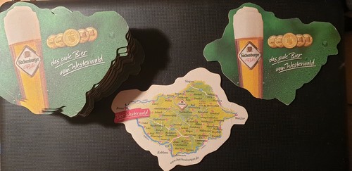 Bierdeckel westerwald - bierdeckel,