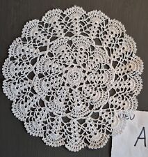 Weihnachten Deckchen Traumfänger Häkeldeckchen Spitzendeckchen Handarbeit NEU