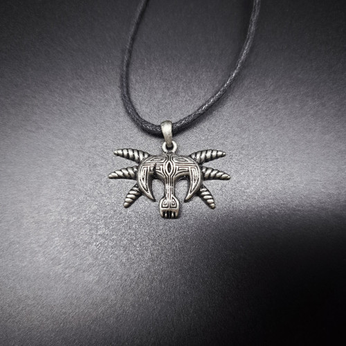 Gothic kette amulett - 3,